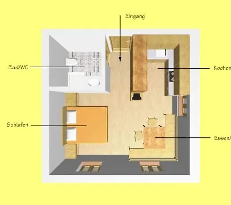 Haus Gstueat 아파트 *